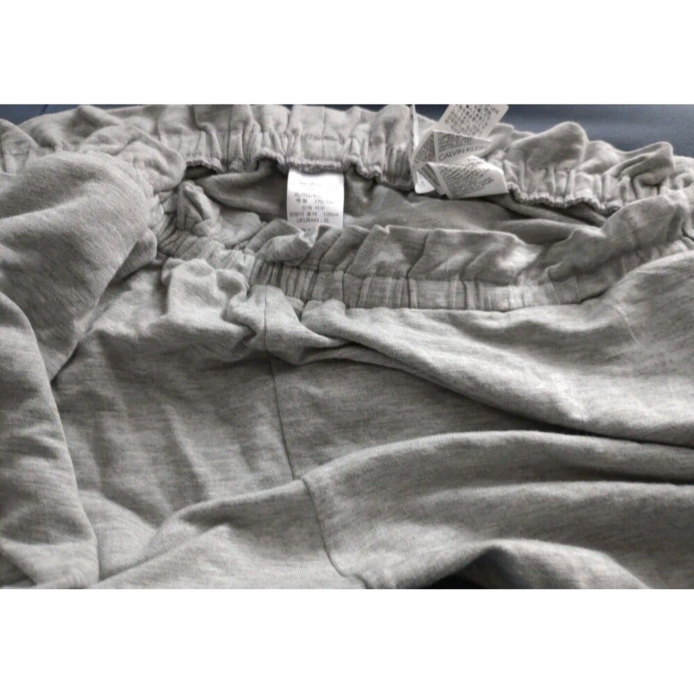 NWT Calvin Klein Pure Lounge Pajama Sleep Shorts Heather Gray Size XLarge - Picture 4 of 8
